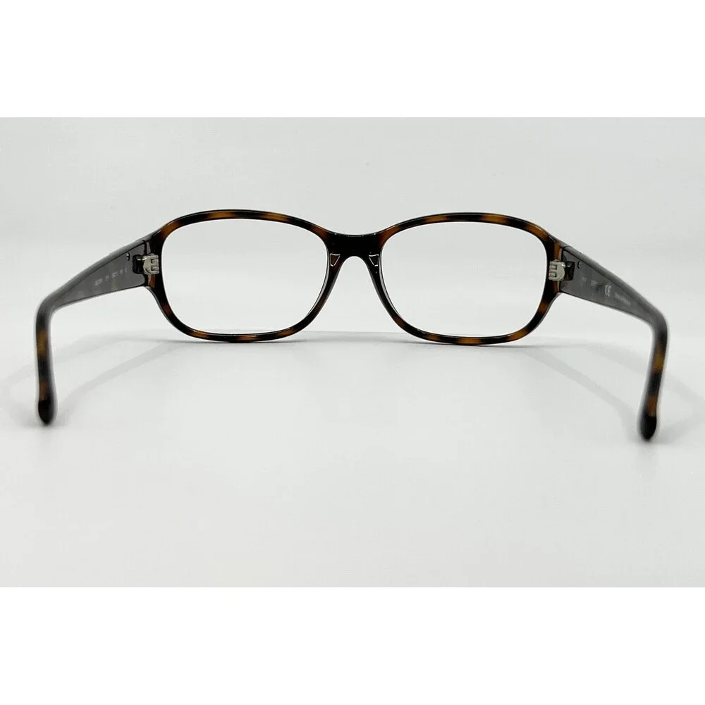 Guess Eyeglasses Women Brown Tortoise GU7265 E13 Rhinestone Logo 56-17-135